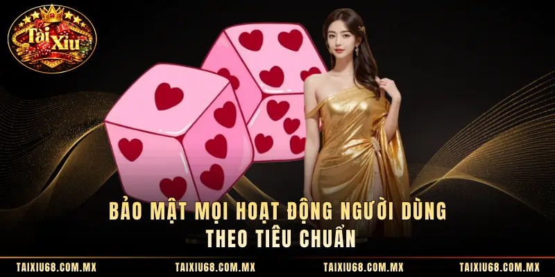 Bảo mật mọi hoạt động người dùng theo tiêu chuẩn