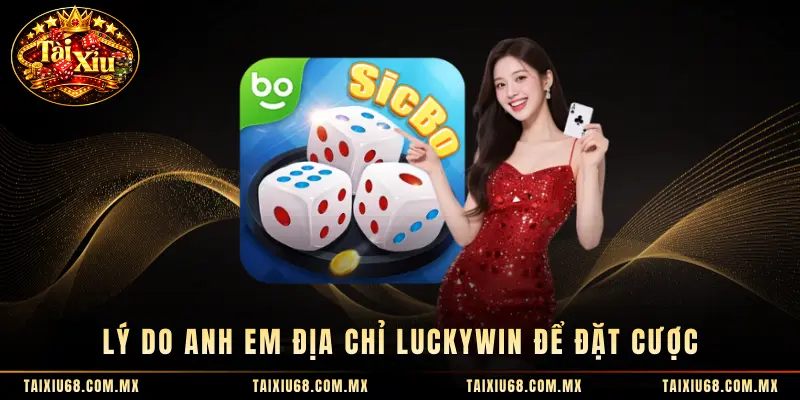 Lý do anh em địa chỉ Luckywin để đặt cược